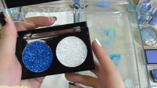 透泰水晶泥,白色冰山泥,混合化妆品粉底制作创意史莱姆